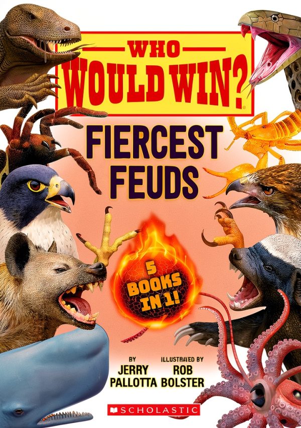 Scholastic Who Would Win Childrens Reptile Mammal Book-0