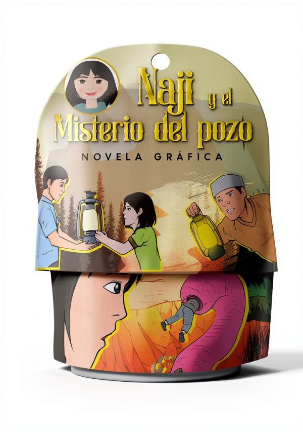 Naji Adventure Series Spanish Graphic Novel for Kids-0
