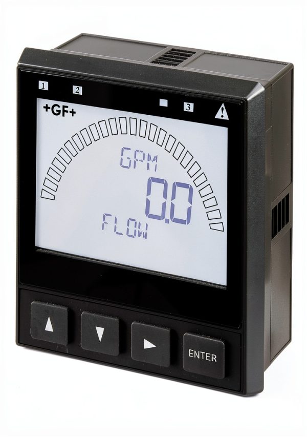 GF Signet Pressure Transmitter Large Display Dial Bar Graph-0