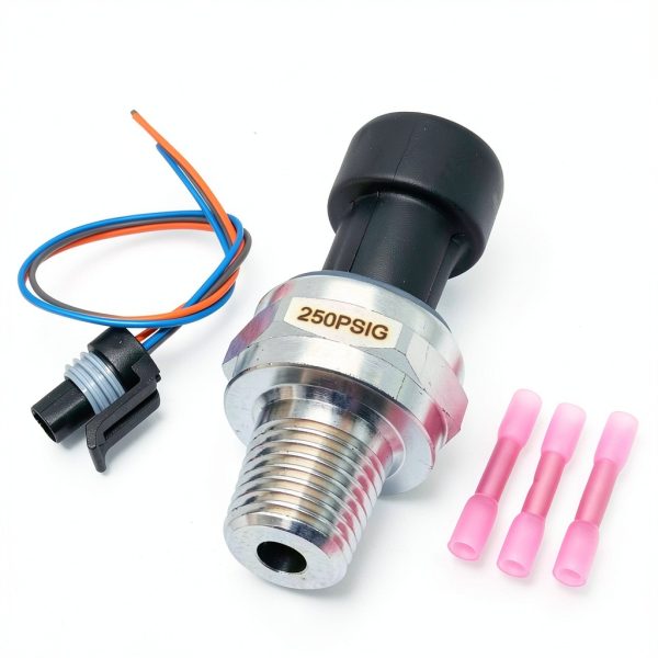OSKYUO 250 PSI Pressure Sensor Transducer Stainless Steel-1