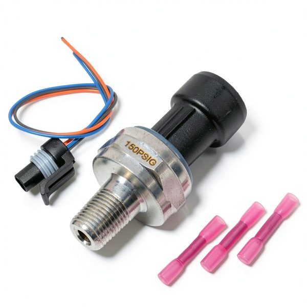 OSKYUO 150 PSI Pressure Sensor Transducer Stainless Steel-1