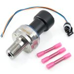 OSKYUO 150 PSI Pressure Sensor Transducer Stainless Steel-0