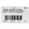 JOHNSON CONTROLS Pressure Transmitter 0-10V-DC-3