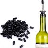 Pourer Dust Covers 100pcs Black Rubber Caps by LEGERM-1