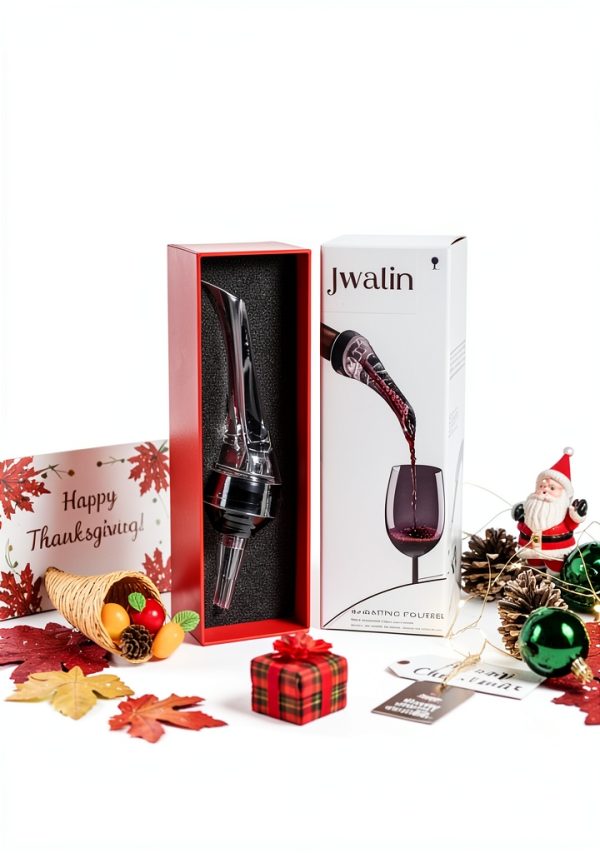 Wine Aerator Jwalin Pourer - Drip-Free Aeration for Red & White-4