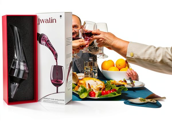 Wine Aerator Jwalin Pourer - Drip-Free Aeration for Red & White-6