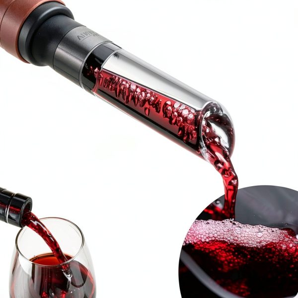 Wine Aerator VINABON 2026 Pourer with Crystal Acrylic Design-4
