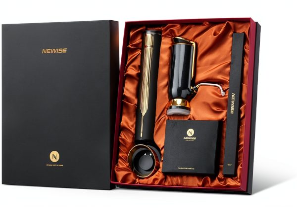 Luxury Wine Gift Set Newise Electric Opener and Decanter-0