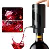 Electric Wine Aerator Exptolii Rechargeable Black 7oz Wine Pourer-3