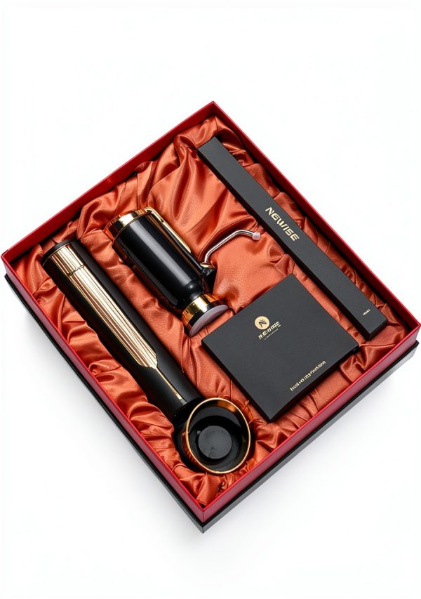 Luxury Wine Gift Set Newise Electric Opener and Decanter-5