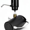Electric Wine Aerator Exptolii Rechargeable Black 7oz Wine Pourer-1