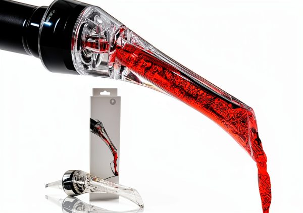 Wine Aerator Pourer Kearning AS Silicone Design Rich Bubbles Spout-0
