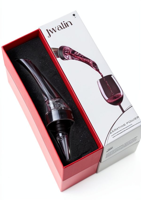 Wine Aerator Jwalin Pourer - Drip-Free Aeration for Red & White-5