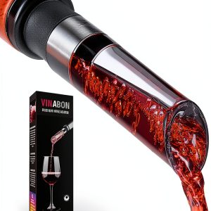 Wine Aerator VINABON 2026 Pourer with Crystal Acrylic Design-0