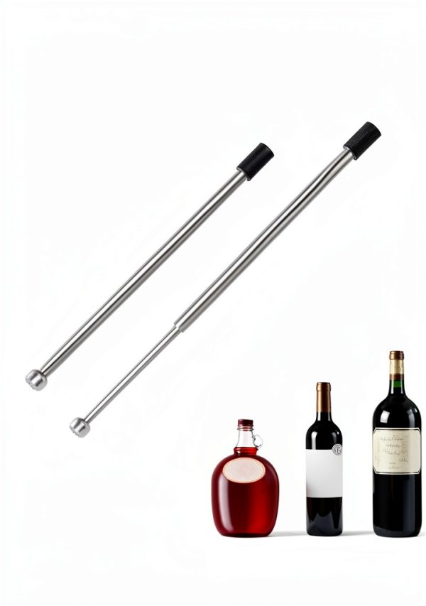Wine Aerator Rocyis Pourer with Adjustable Tube, Base – Black 750ml-5
