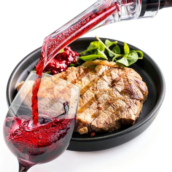 Wine Aerator Pourer Kearning AS Silicone Design Rich Bubbles Spout-2