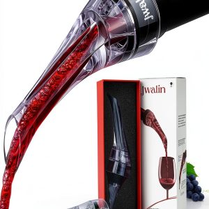 Wine Aerator Jwalin Pourer - Drip-Free Aeration for Red & White-0